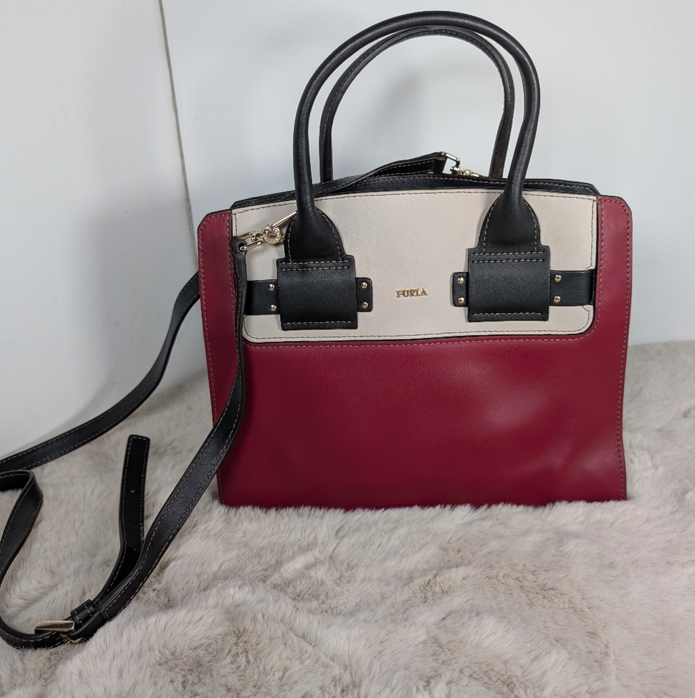 Furla leather bag